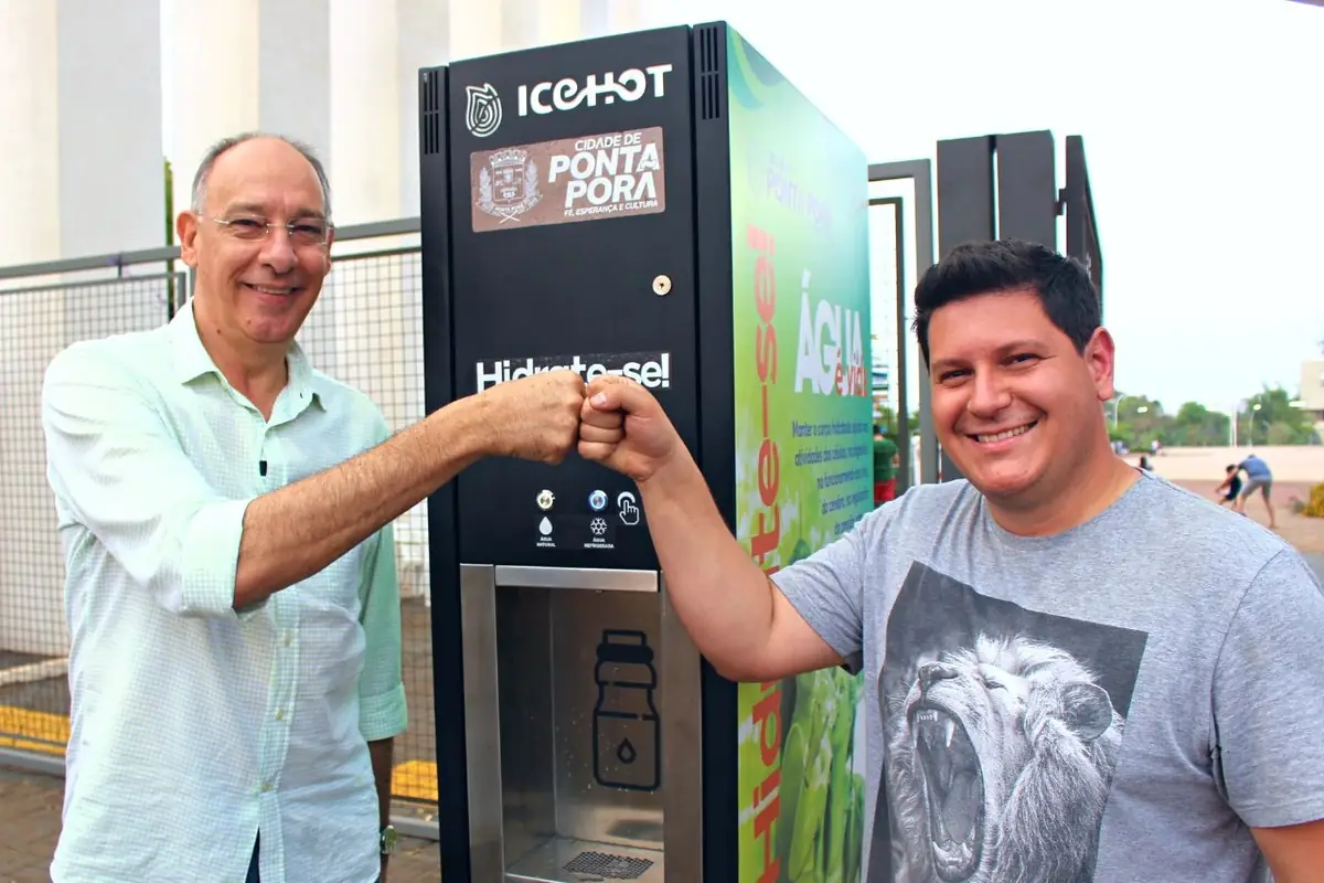 Primeira estação Icehot fora do Rio Grande do Sul, em Ponta Porã (MS), 2021